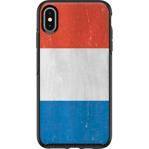 Netherlands Flag Distressed Otterbox Symmetry iPhone Skin